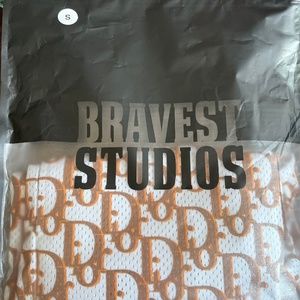 Bravest studios Dior shorts: Rootbeer size small